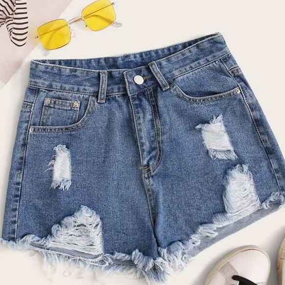 Denim shorts - Picture 1 of 2